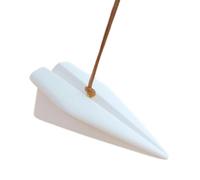 Decorazione per auto a forma di aeroplano di carta, decorazione interna per retromarcia, profumo divertente, per specchietto retrovisore per uomini e donne