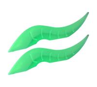 Decorazione per auto a forma di di drago, set di ornamenti autoadesivi per tetto, coppia realistica, senza foratura, per lo styling esterno del veicolo, guida quotidiana, viaggi su