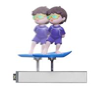 Decorazione per auto Dash divertente, decorazione per cruscotto auto | cartone animato - auto - giocattolo scorrevole | divertimento durante il surf di sculture per camion - compleanno