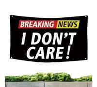 Decorazione per bandiere sospese, bandiere di umorismo e satira | Umorismo 3x5 Ft Satire Banner | Arazzo da giardino con 2 occhielli per casa, uffici, camera da letto a collo
