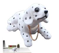 Decorazione per cani per auto, figurine per cruscotto auto | Dashboard in resina che scuote la testa delle figure del cane,Simpatico ornamento creativo per ufficio, decorazione tab