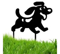 Decorazione per cani per il giardino - Decorazione per cani per il prato, la figura del cane come decorazione da giardino | Statue decorative per il giardino, la terrazza, il giardino o l'aiuola