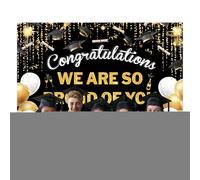 Decorazione per Cerimonia di Laurea | Banner Promozione 2025 Decorazioni Per Cerimonia | Accessori Foto Esterni, Banner di Congratulazioni per Giardino, Decorazione Casa per Celebrati