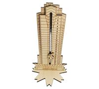 Decorazione Per Conto Alla Rovescia Di Natale - Calendario Festivo Die Hard In Legno, Conto Alla Rovescia Di Natale Die Hard | Decorazioni Da Tavolo In Legno, Hans Gruber Falling Off