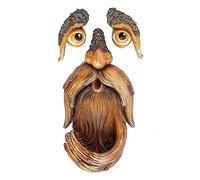 Decorazione per esterni, mangiatoia per uccelli con faccia di albero, decorazione da giardino con viso di albero vecchio, decorazione per il viso, mangiatoia per uccelli selvatici all'aperto