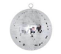 Decorazione per feste con specchio da discoteca, Lampada da discoteca in vetro a specchio con sfera in argento 20 cm for la decorazione del palco festival