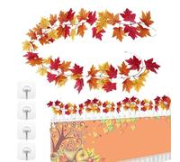 Decorazione per ghirlanda autunnale, decorazione per corona autunnale, ghirlanda di foglie di acero artificiali per la fattoria, Halloween, , camera da letto, Thanksg