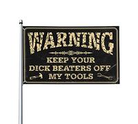 Decorazione per grotta e accessori con scritta in lingua inglese "Keep Your Dk Beaters", bandierine per stanza per ragazze, decorazione divertente per bar (152 x 244 cm)