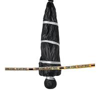 Decorazione per Halloween, borsa per cadaveri, 59 pollici, raccapricciante cadavere falso, oggetti di scena da appendere con pompa gonfiabile, decorazione per casa inquietante per Halloween House