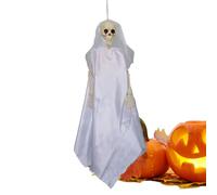 Decorazione per Halloween fantasma, spettrale, decorazione per il cortile della sposa fantasma, statuette per le vacanze, oggetti di scena per interni, sentiero, giardino, soggiorno, feste, cortile