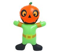 Decorazione per Halloween | PVC spaventoso vacanza Blow Up Pumpkin Man - Decorazioni di Halloween per interni Cortile Giardino Negozi Terrazza Soggiorni