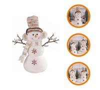 Decorazione Per Il Desktop Le Vacanze Statua Del Pupazzo Di Neve