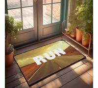 Decorazione per ingresso anteriore: la strada aperta davanti allo zerbino roba per la tua stanza accessori da uomo (65 x 90 cm)