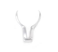 Decorazione per Interni Auto Adesivo per copertura del telaio del volante dell'auto per BMW Sport M2 M3 M4 M6 X5M X6M F87 F80 F82 F83 F06 F12 F13 F85 F86(Chrome)