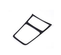 Decorazione per Interni Auto Adesivo per la copertura del telaio del vano portaoggetti centrale dell'auto per CLA GLA Classe A W117 C117 2013-2018(Black)