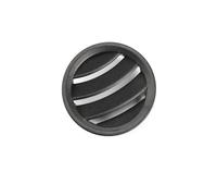 Decorazione per Interni Auto Griglia di uscita dell'aria condizionata rotonda per cruscotto auto per Classe C W204 C220 C230 C260 C300 2008-2009(Black Left 11-14)