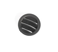 Decorazione per Interni Auto Griglia di uscita dell'aria condizionata rotonda per cruscotto auto per Classe C W204 C220 C230 C260 C300 2008-2009(Black Right 07-10)