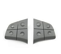 Decorazione per Interni Auto Kit Di Pulsanti Multifunzione Al Volante Auto Tasti Di Controllo Del Telefono Per Benz W164 W245 W251 ML GL300/350/400/450 2006-2009(A Gray Button)