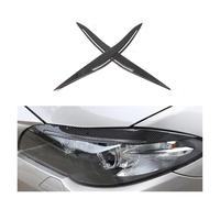 Decorazione per Interni Auto Per BMW Serie 5 F10 2010 2011 2012 2013 2014 2015 2016 Fari Anteriori Auto Sopracciglia Palpebre Copertura Fari(For F10 14-16)