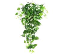 Decorazione per interni di piante artificiali migliorate per interni e fogliame, goditi le verdi senza manutenzione nella tua casa finte, eleganti e verdi adatte per interni ed esterni