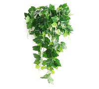 Decorazione per interni di piante artificiali migliorate per interni e fogliame, goditi le verdi senza manutenzione nella tua casa finte, eleganti e verdi adatte per interni ed esterni