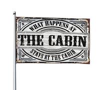 Decorazione per la casa e il bar, cosa succede alla cabina rimane in cabina bandiera accessori per camera da letto decorazione hippie (152 x 244 cm)