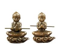 Decorazione per la casa Feng Shui Statua Wukong in Rame Puro Statuetta del Re Scimmia Statua del Viaggio di Sun Wukong in Occidente Ottone 3,9 * 2,4 *