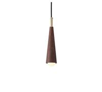 Decorazione per la casa, mini lampada a sospensione lineare in rame, lampada a sospensione a LED con tubo lungo, lampadario vintage rustico in legno, lampadario a sospensione in stile country per corr