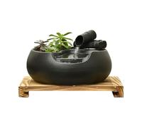 Decorazione per la scrivania, Fontana da tavolo d'acqua creativa Casa Soggiorno Fortuna Feng Shui Ornamenti Ufficio Scrivania Decorazioni Decorazione for fontana