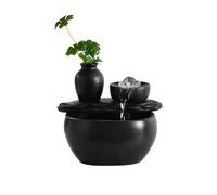 Decorazione per la scrivania, Fontana da tavolo, fontana scrivania, della ricchezza, ornamento in ceramica Feng Shui for ingresso, soggiorno, decorazione, d'acqua