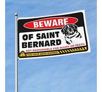 Decorazione per la stanza dei ragazzi, motivo: bandiera di San Bernardo, per la casa, il bar, accessori da scrivania per uomo (120 x 180 cm)