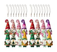 Decorazione Per L'Albero Di Natale,Accessorio Decorativo per la Casa,Pendente per Albero di Natale con Gnomi in Legno - Per La Camera Da I Balconi Gli Ingressi La Parete Il Giardino Il Cortile