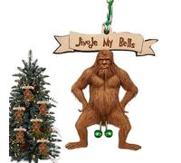 Decorazione Per L'Albero Di Natale | Decorazione In Legno Realizzata A Mano - Decorazioni Divertenti Per L'Albero | Per Amici Famiglia Bambini Interno Esterno Parete Finestra Casa Uffici