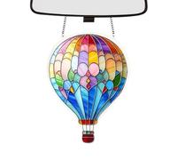 Decorazione per pallone ad aria calda,Ciondolo colorato in mongolfiera in rilievo - Charm decorativo per interni esterni per feste, matrimoni, compleanni, balconi e terrazze