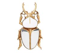 Decorazione per Parete a Specchi con Libellule - Oro, Decorazione per Parete con Libellule Fatta a Mano, Creativo Specchio in Vetro con Farfalle per Parete, Perfetto per Case a Tema Vittoriano ed