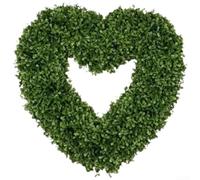 Decorazione per piante 3D a forma di cuore, in plastica, 6,3 cm, decorazione floreale moderna e minimalista, centrotavola da tavolo per San Valentino, materiale PET, casa e giardino (B)