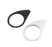 Decorazione Per Pomello Regolazione Dello Specchietto Retrovisore Per Auto Per Ford Per Focus 3 Per MK3 LHD 2012-2018 Car Interior Modanatura Interni(Glossy Silver)