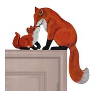 Decorazione per Porta a Forma di, Decorazione per Telaio Porta | Statua a Forma di | Statua a a Forma di, Segno di Decorazione in Legno Artigianale, Scultura angolare della Porta