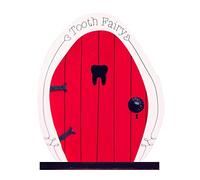 Decorazione per porta delle fiabe, ornamenti in legno per albero nano, decorazione per porta, decorazioni natalizie in vetro (B, taglia unica)