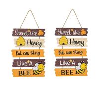 Decorazione per porta di casa di tipo A, cartello di benvenuto per api, gentilezza, api, felice ringraziamento,