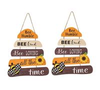 Decorazione per porta di casa di tipo B, cartello di benvenuto per api, gentilezza, api, felice ringraziamento,