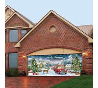 Decorazione per porta di Natale preparatevi per Natale con il nostro striscione per garage extra large Stupite i vostri amici e vicini