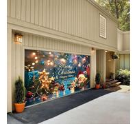 Decorazione per porta di Natale preparatevi per Natale con il nostro striscione per garage extra large Stupite i vostri amici e vicini