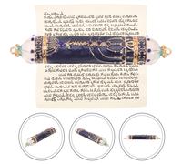 Decorazione per porta Mezuzah del giudaismo Ornamento per porta religiosa