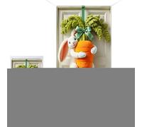 Decorazione per porta | Sfondo fotografico a forma di coniglio, per interni ed esterni, in campagna, feste, feste di famiglia, a casa