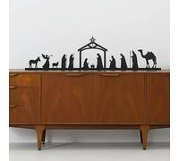 Decorazione per presepe di Gesù Bambino, presepe in metallo, decorazioni per