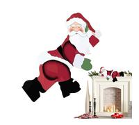 Decorazione Per Recinzione Di Babbo Natale, Decorazioni Natalizie Oltre La Recinzione, Decorazione Resistente Sbiadimento E Impermeabile, Per Giardino Cortile Viale Ingresso Prato Passaggio Carraio