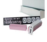 Decorazione per scaffali | Decorazione Letteraria Stilosa | Contatore Libri per Biblioteca | Camera da letto Studio Casa Soggiorno Lettore