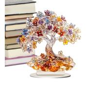 Decorazione per segno di albero in acrilico, decorazione per segno di albero in acrilico, decorazione per ufficio o ufficio, segno commemorativo di lutto, decorazione per ufficio stimolante