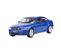 Decorazione Per Spazio Espositivo Da Tavolo Per Modello Di Auto In Lega BMW M5 E60 In Scala 1:64 Macchinine Mini Auto(Blue)